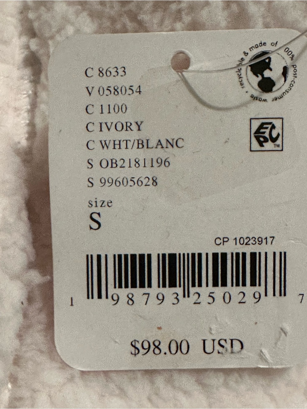 FP Movement by Free People Keep It Cozy Fleece Vest NWT - Picture 14 of 14